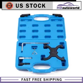 Hd105asf478q1 Hdautoworld 5pcs Petrol Engine Belt Drive Setting Locking Timing Tool Kit For Ford 1.6 2.0 T