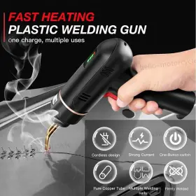 200w Hello-motorcycle 121361988327 Plastic Welder Kit Car Bumper Repair Welding Gun Type-c Rechargeable #2
