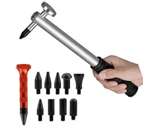Hiyi 701413785668 Auto Body Dent Removal Repair Hail Hammer Blending Screw-on Tips Tap D