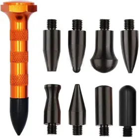 Hiyi 701413785934 Paintless Dent Repair Kits Car Body Removal Tools Knockdown Tips Meta