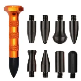 Hiyi 701413788416 Sconosciuto Gs Diy Paintless Dent Repair Kit Metal Tap Down Pen With 9 Heads Tip