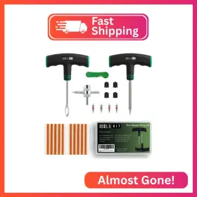 Hkb02 Holakit Tire Plug Kit 22pcs Compact Repair With Rubber Plugs Upgrade
