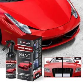 Hmd01-a002-120-bk1 Homonth Nano Scratches Marks Cleaner Spray Magic Repair Improve Paint Gloss Refreshed