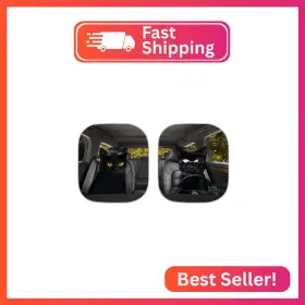 Hu-ysfh4519wd6-0407 Huisefor Black Cat Car Windshield Cover 2 Pack Funny Animal Automotive Windshiel