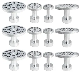 Hyamass 711523362949 12pcs Paintless Dent Repair Tool Aluminum Glue Puller Tabs Rep