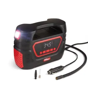 Hyper Tough 194346027736 Dual Power Digital Inflator For Tires Car-dc 12v Or Home-ac 120v No Ac Cable