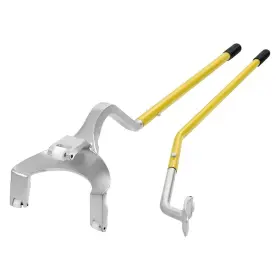 70-0000049 Id Select 2-piece Yellow Hand Held Heavy Duty Steel Tire Mount/demount Tool With Bead