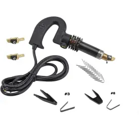 91605125 Ideal Heated Knives 125 Grooving Tool Kit With 3 Heads And Blades Tire Groover
