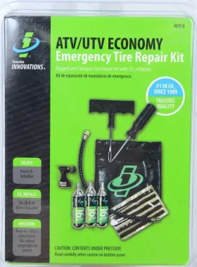 G3518 Innovations Genuine Atv/utv Economy Emergency Tire Repair Kit With Plugs And Co2