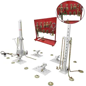 148062 Intbuying Frame Chassis Straightening Machine Movable Auto Body Pulling Car Repair