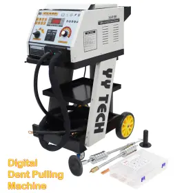 033167 Intsupermai Professional 220v Digital Control Dent Pulling Machine Auto Body Repair Tool