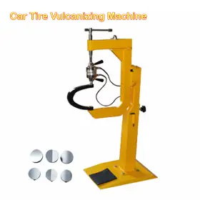 190151 Intsupermai 110v 1000w Rotatable Car Tire Vulcanizing Machine With 6 Molds Auto Temp Control