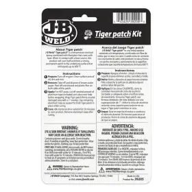 39205 J B Weld J-b Tiger Patch Kit Muffler #2
