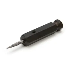 18240a J S Products Tire Repair 1/8-inch Carbide Double Cut Burr With Adapter #2
