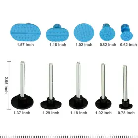Jahyelec 883148597836 Car Paintless Dent Puller Tabs Bridge Lifter Body Repair Hail Removal Kits Tool #3