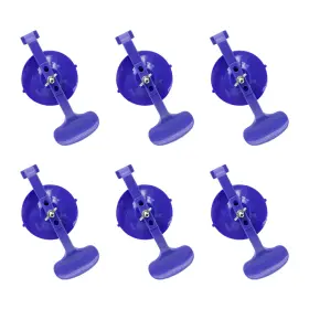 Jeus038 Jeuclel 6pcs Suction Clamp Set For Car Body Repair Blue Cup Class Cla