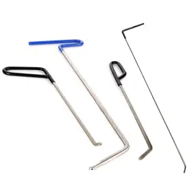 Jmgist 611745038496 4pcs Stainless Steel Dent Repair Rods For Car Auto Body Hail Damage Removal