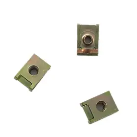 Jjl200310030 Jorjorler 30 Pcs U Nut Clips M6 6mm Clip Fasteners Automotive U-type One Size Zinc