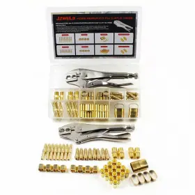 Jzweld Jhr-1 Hose Repair And Assembly Kits 1/4 Inch Id Torch 3/16