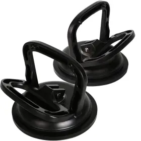 Kaisiking 631924925577 Aluminum Suction Cup Puller Set 2-pack For Glass Tiles Floors