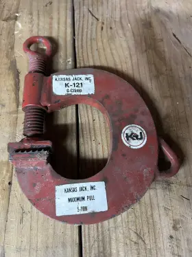 K-121 Kansas Jack G Clamp Pulling
