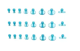 Kauplus 669818983778 Dent Removal Puller Tabs Kit- Glue Pulling Plastic Scraper-25pcs #2