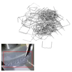 Keensov8rgc07azi-02 Keenso 100pcs 0.8mm Hot Staples Car Bumper Repair Pre Cut Bodywork Plastic H #3