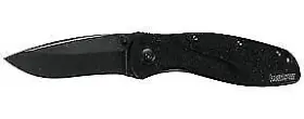 Ker-1670bw Kershaw Knives 1670bw Blur Black Blackwash Knife