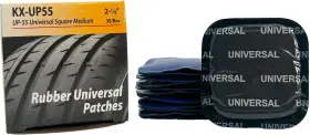 Kx-up-55 Kex Rubber Reinforced Universal 2-1/8 In Square Patches 30 Units