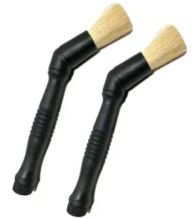 Kx73 Kex Tire Repair Mounting Paste Brush Bristle 1 Inch Dia. 45 Head 2/pk