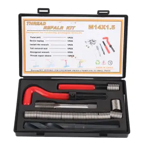 M14x1.5 Klanata 1011190149611 Thread Repair 15 Pcs Inserts Female Repairing