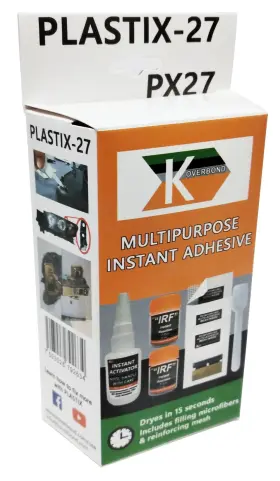 Plastix-27 Koverbond 15606 Multipurpose Instant Adhesive Quick Dry 15 Seconds