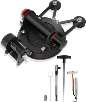 Krysolad 607608935019 Auto Windshield Glass Removal Tool Kit Without Cutting Line Dual-cutting