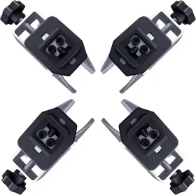 Kunchi Kc-008 4pcs Rim Clamp Adapters For Atv And Motorcycle Tire Changer