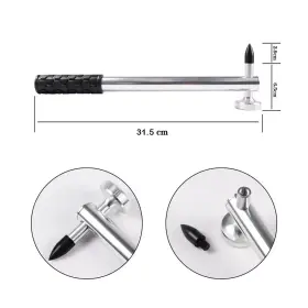 Ladyrosian 611830727847 Dent Repair 22pcs Tools Paintless Hammer With Knock Down Head Tap #2