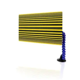 Ladyrosian 611830728424 Reflector Line Board Paintless Dent Repair Kit With Yellow Stripe And Adjusta