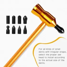 Ladyrosian 611830737013 Dent Repair Tools 16pcs Paintless Detachable Aluminum #3