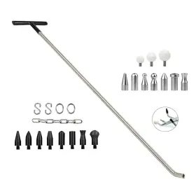 R1xfq Ladyrosian Paintless Dent Repair Tool Kit Removal Rods Set Stainless Steel Tools Wi