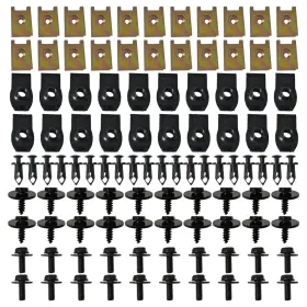 Lainloy-lnoy-370 Lainloy 100pcs Automotive Screws And Bolts Car Body For Gold/black