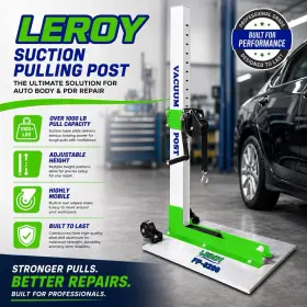 Leroy Fp-8200 Pdr Floor Puller Bodyshop Glue Pulling Tower Paintless Dent Removal Crease Hail