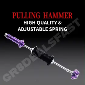 Pdr11 Leroy Pdr Slide Hammer Adjustable Paintless Dent Repair Glue Tab Puller Tool Stainless