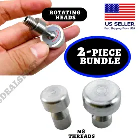 Pdr14 Leroy Pdr Paintless Dent Repair Hail Ding Removal Rod Swivel Tip Set Qty 2