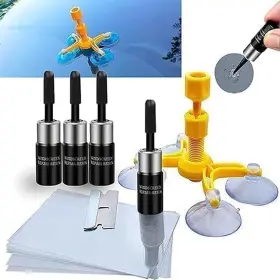 2024513 Lxpvsa Windshield Repair Kit 4 Pcs Car Glass Crack Re