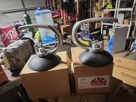 Lc1912a Mac Set Of 2 Tools 5 Inch Suction Cups Used #2