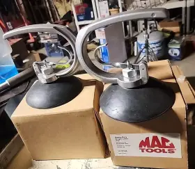 Lc1912a Mac Set Of 2 Tools 5 Inch Suction Cups Used