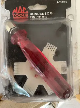 Ac90925 Mac Tools Air Conditioner Condenser Fin Comb New