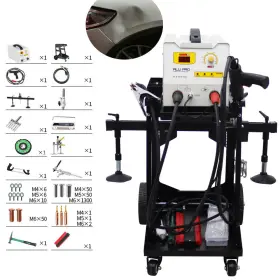 239825 Maisutseb Stud Weld Dent Pulling Machine Repair Removal Kit For Aluminum Auto Body 220v