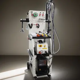 239938 Maisutseb Aluminum Car Body Dent Pulling Machine And Welding Repair Cart Kits 220v
