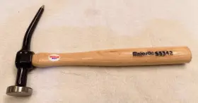 55342 Majestic Auto Body Hammer Tool Usa Dent Round Face Pick