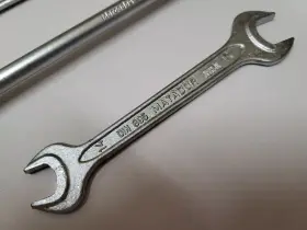 Din-895 Matador Mercedes Benz 14 X 17 Mm Tool Kit Open End Wrench Din 895 West Germany #2
